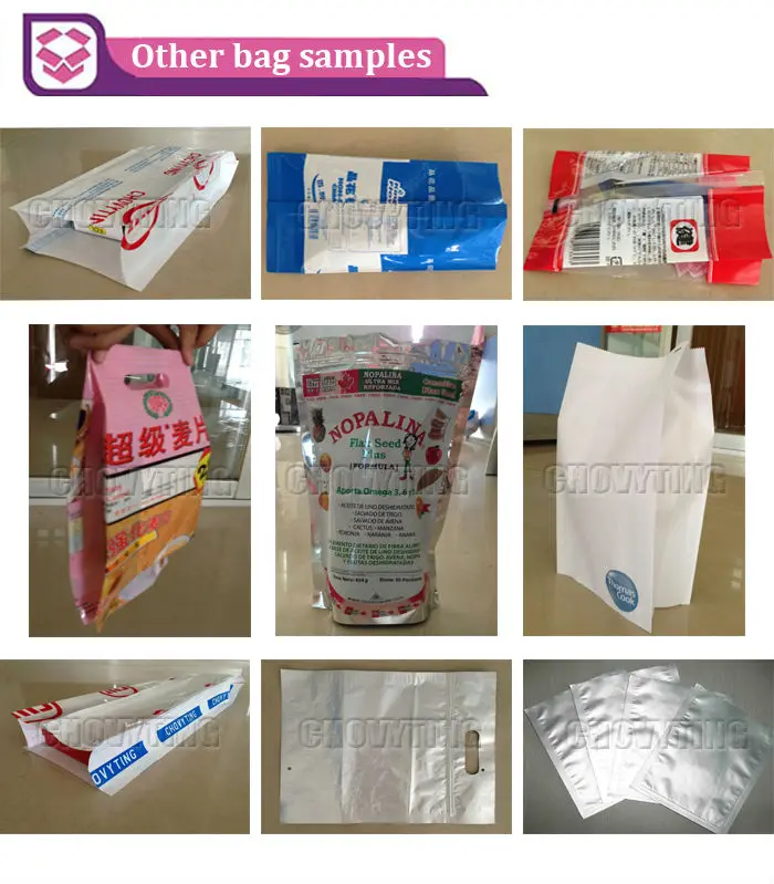 [CHOVYTING]fully automatic plastic carry bag making machine