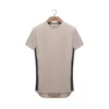 Wholesale Apparel High Quality Streetwear Oversized Ripped Damaged black Solid Lightweight Drop Shoulder Men T Shirt