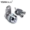 Tubular key us general tool box lock with slip nut