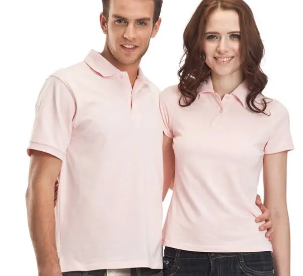 Desain Oem Polos T Shirt Pasangan Polo Shirt Cina Pakaian 