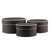 Wholesale high grade cardboard round luxury hat boxes custom