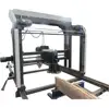 popular!!! 25HP big power DS1300 double blades cutting angle circular sawmill/saw to cut tree