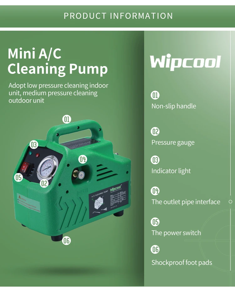 Cleaning Pump/cleaning Machine For Air Conditioner,Oem Mini Split Air