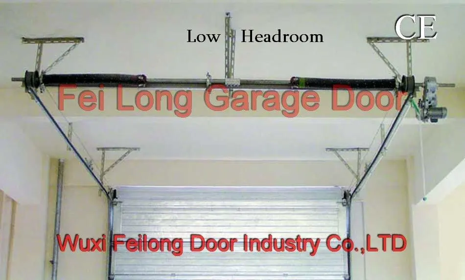 Low Headroom Garage Door European Union Ce Certificate