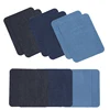 Denim Patches Heat Transfers Iron On Sew On Repair Jeans Elbow Knee Back Patch For Clothes Stickers Decorative Appliques