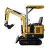 Haohong crawler excavator 1.3ton mini digger digging equipment
