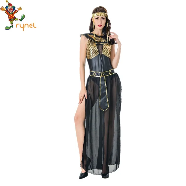 Spirit Black Egyptian Dancing Queen Cleopatra Goddess Costume Buy