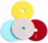 Flexible Dry and Wet Diamond 3 Step Polishing Pads, for Granite and Marble