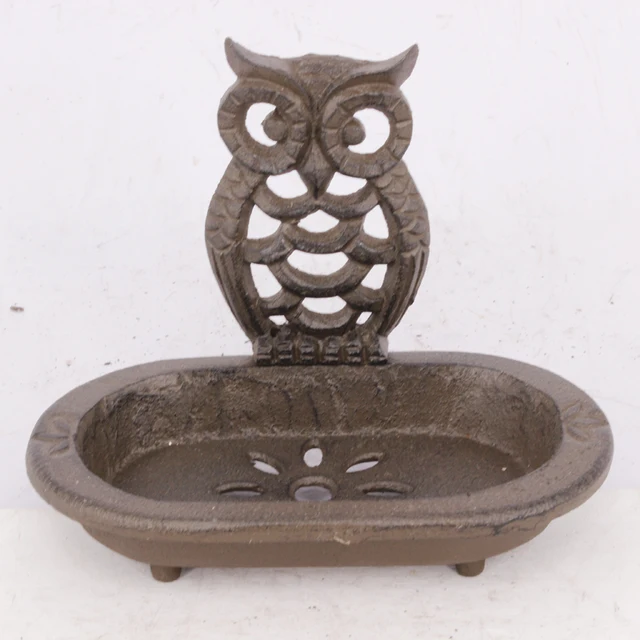 China Owl Home Decor Crafts Products Find Antique Cast Iron Metal Arts And Crafts Owl Soap Dish For Home Decor