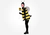 Sexy Adult Bumble Bee Costume bee wings costume Fancy Dress Cosplay Clothing QAWC-2294