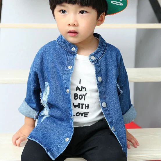 boys jeans coat