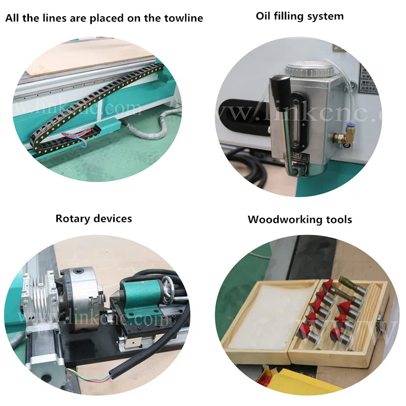 Wood cnc router machine / 4 axis cnc router machine for mdf plywood 1325 1530