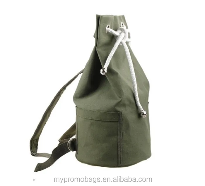 drawstring sailor bag