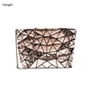 Latest Design Geometric Diamond Pu Leather Messenger Bag Single Shoulder Bag For Women