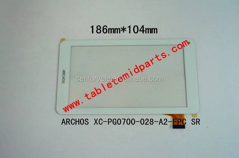 7inch Tablet PC Digitizer Touch Screen Panel Replacement part - ARCHOS XC-PG0700-028-A2-FPC SR
