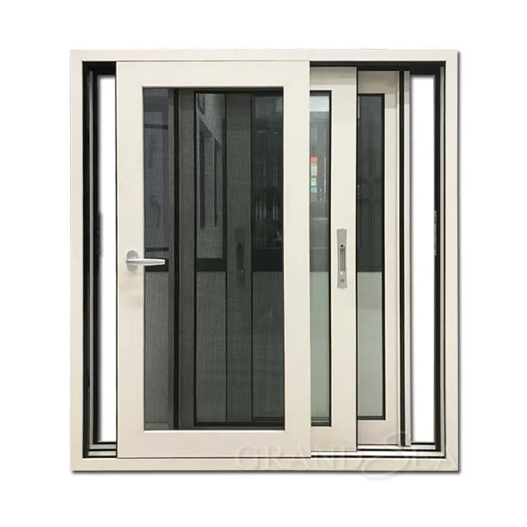 High Class Series Storm Triple Track Thermal Break Aluminum Window And