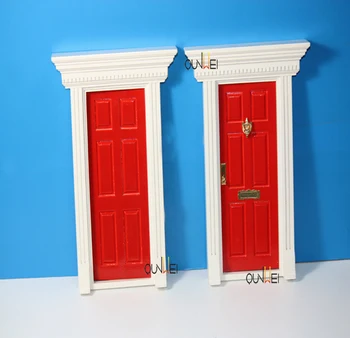 1 12 Dollhouse Miniature Toys Fairy Doors Red Qw60203 Buy