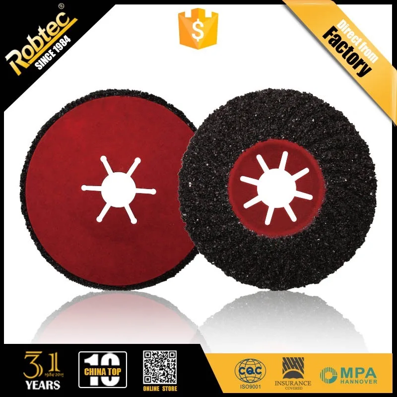 Robtec 5 Inch Low Price Fiber Disc Abrasive Cutter For Metal,Inox Fiber