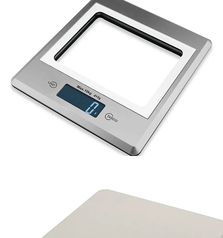 Electronic Kitchen Scale Glass Multifunction Food Scale 11 Lb 5 Kg
