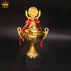 China wholesale high quantity metal large trophies golf metal trophy