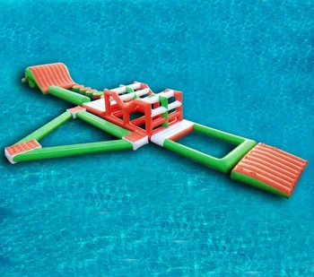 inflatable water obstacle course