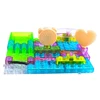 Building blocks educational electronic circuit kit with sound light