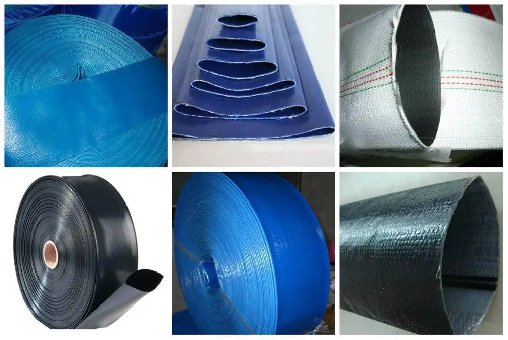 Heavy Duty Lay Flat Discharge And Backwash Hose For Water Transfer