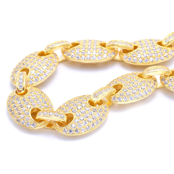 Jewelry Chains Manufacturers Hip Hop Dubai New Gold Chain Design 22k