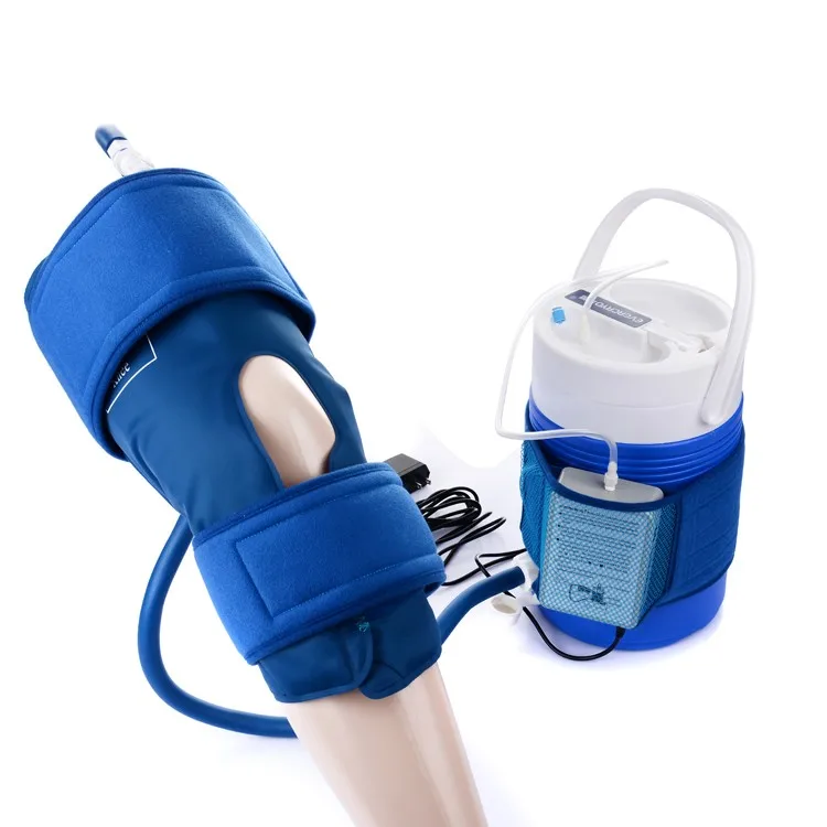 Cryo Cuff Cold Compression Therapy System For Recovery Of Knee Injuries