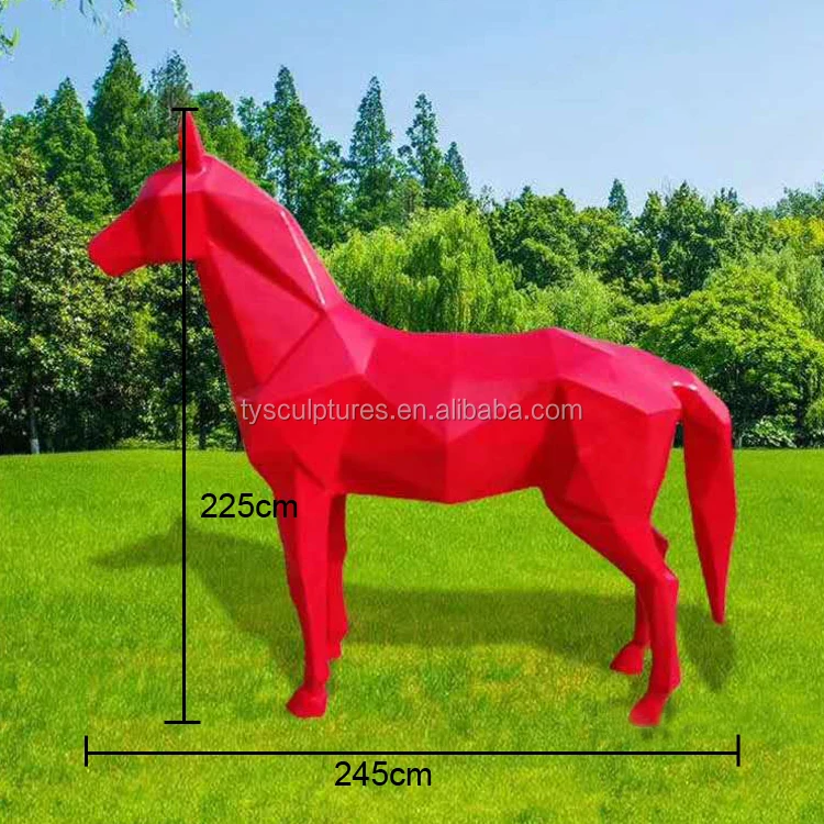 life size resin horse