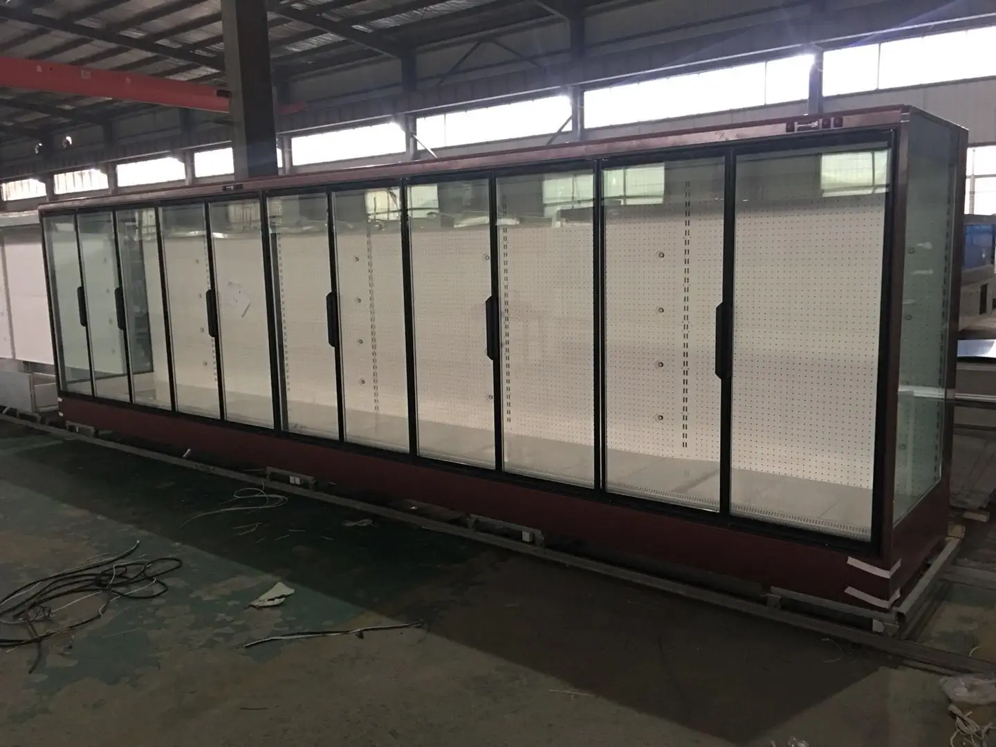Oem Commercial Glass Door Used Flower Display Refrigerator For Flower