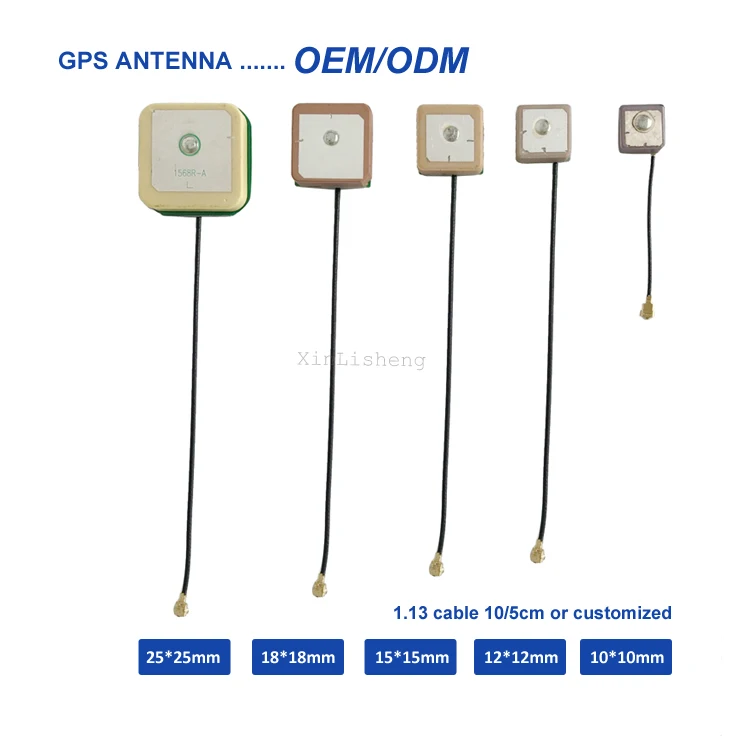 1575.42mhz Gps Glonass Internal Antenna Ceramic Dielectric Active Patch