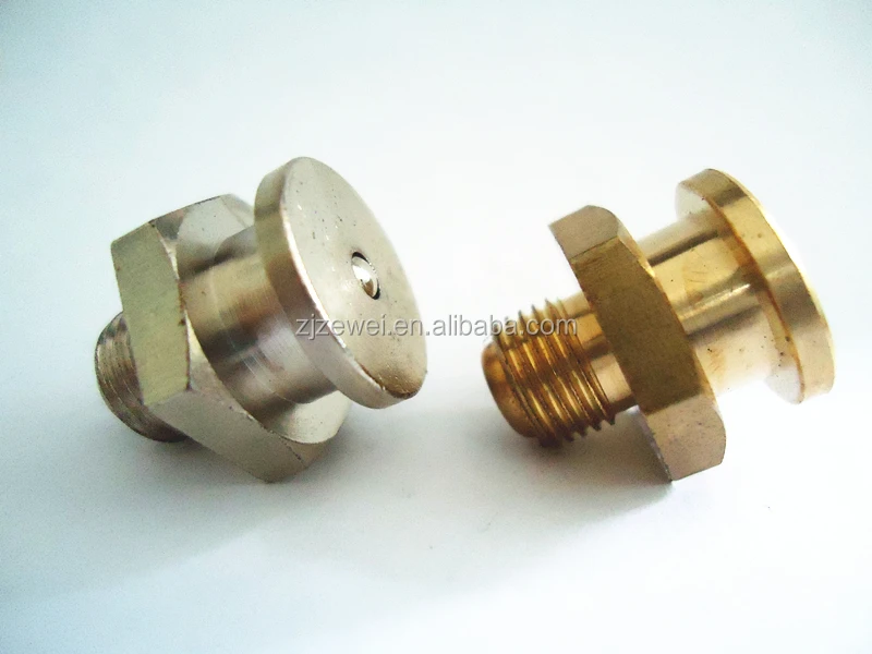 Button Head Grease Zerk Fitting,Grease Nipple For Brass / Nickel Plated