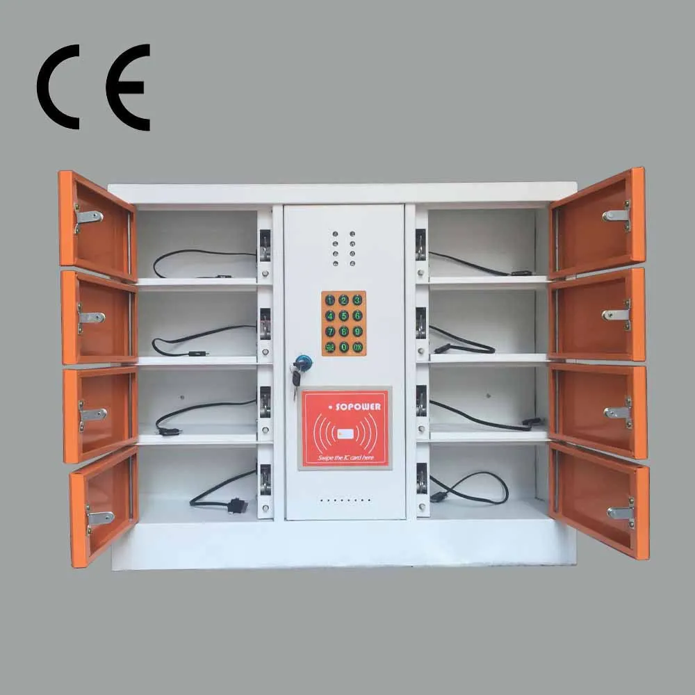 Caradswipe Cell Phone Charging Station Hotselling 10 Doors Wall