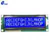 15 years factory and factory price lcd 1602 blue 16x2 big size character lcd display module