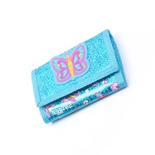 Gusta мода подросток дети блестящий ПВХ эффект лазерный кошелек