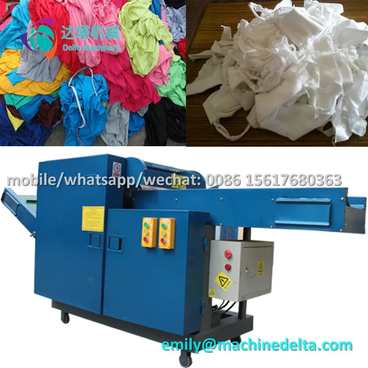 Knitting Fabric Shredding Machine/ Neoprene Fabric Shredder Equipment