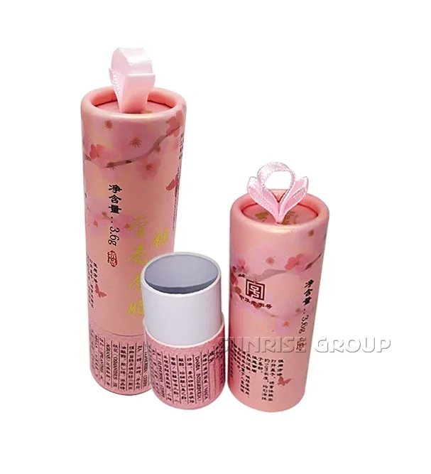Luxury Round Perfume Woman Lipstick Date Gift Box