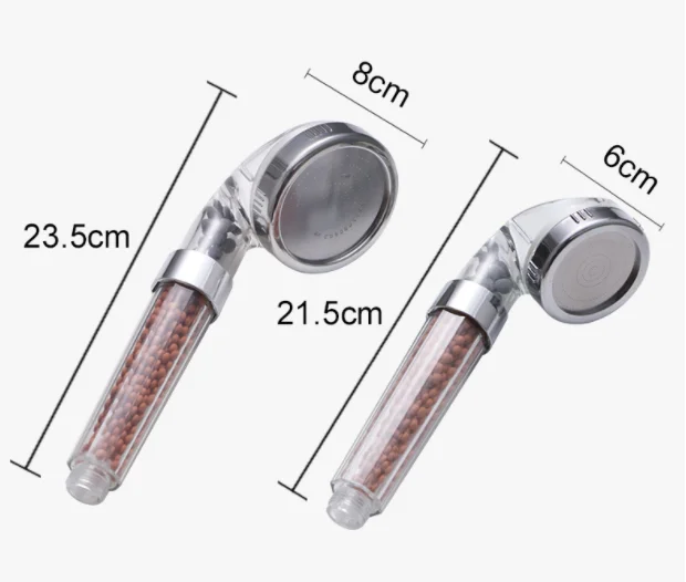 Sanipro 3 Modes Water Saving Ionic Filter Handheld Shower Head With Ion