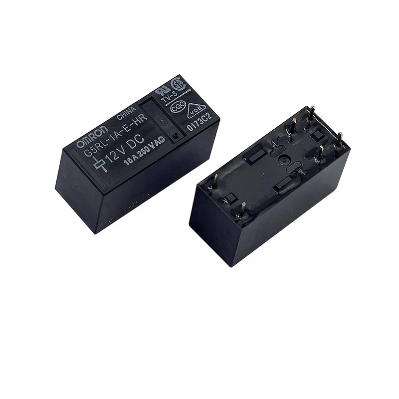 Relés De PCB 5 Pines, Bobina 24V CC - 5 Unidades, 15A 250V CA, Para Electrodomésticos Y Electrónica
