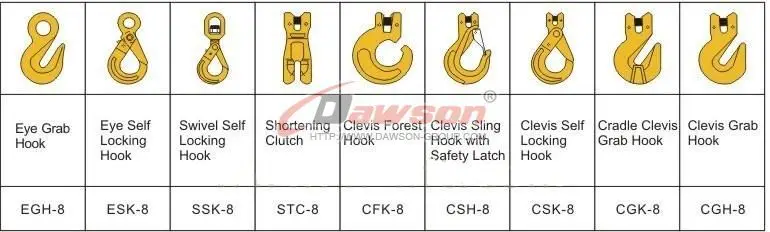 Single Leg Sling G80 Chain,Single Leg G80 Lifting Chain Sling - Buy ...