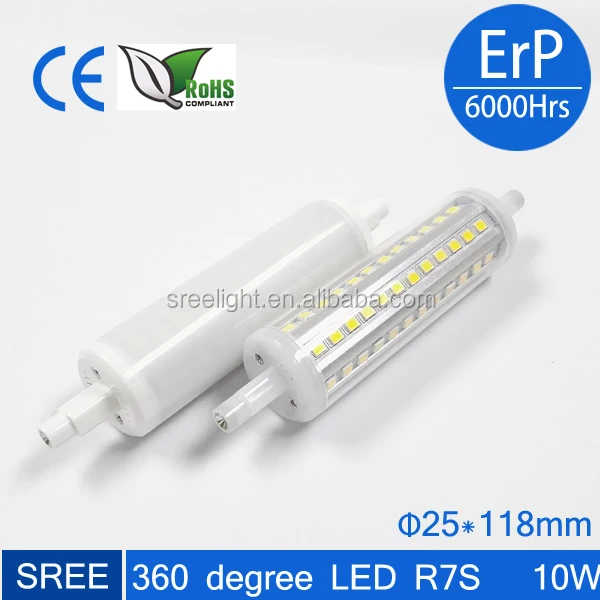 r7s dimmable 118mm 360 rgb linear r7s led 22w led r7s