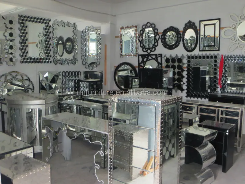 Glass Mirrored Dining Room Buffet Hutch Mr4g0139 Buy Us