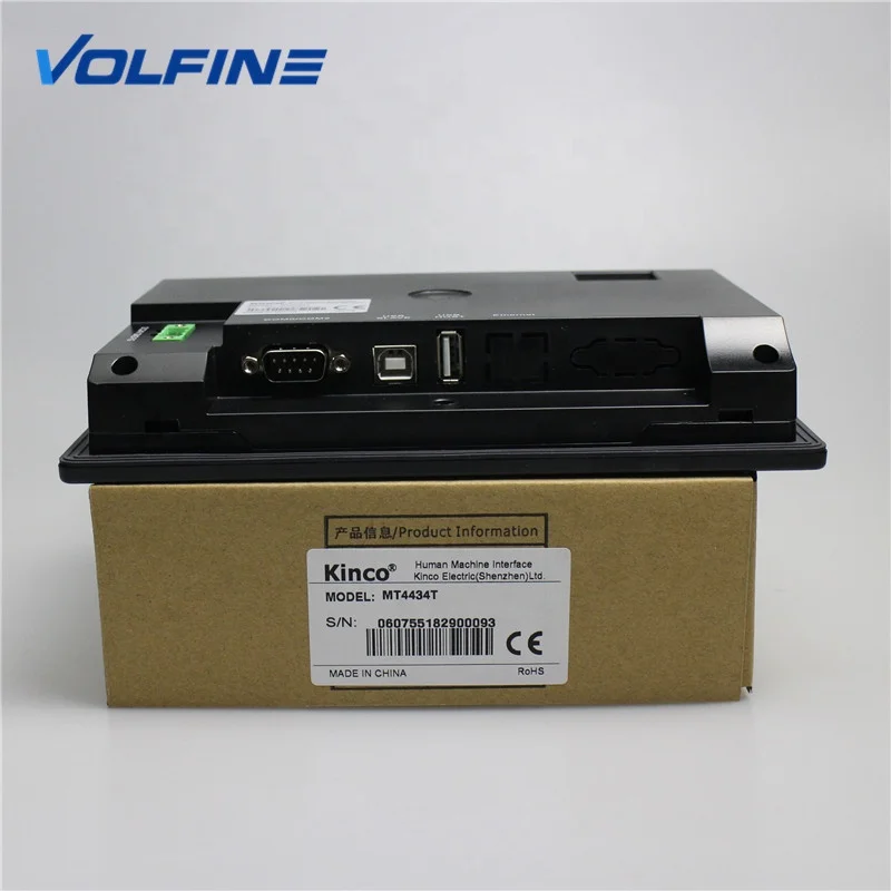 Kinco MT4434T 7/" Inch HMI Touch Screen Panel Human Machine 800*480 1 USB Cable