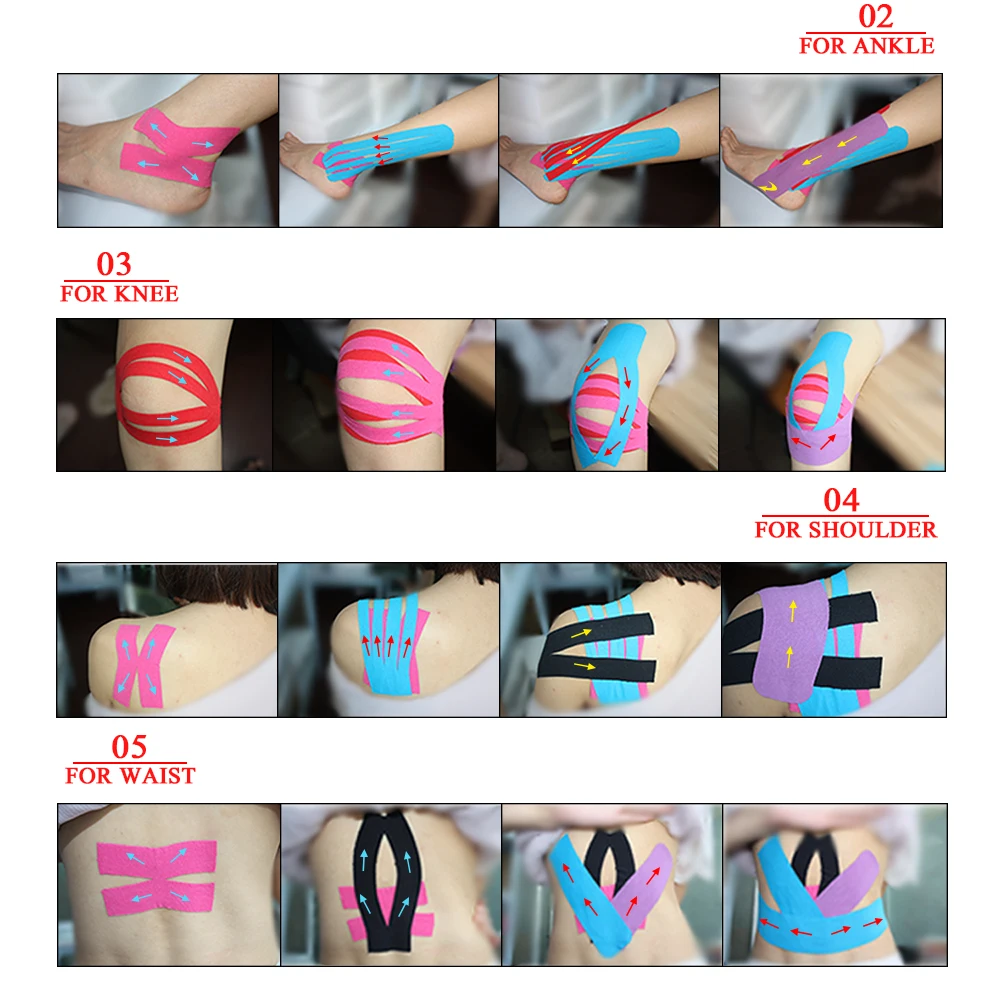 Popular New Medical Tape Therapy Muscle Pain Relief Extreme