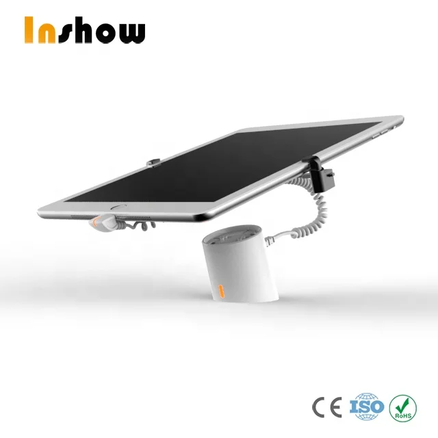 INSHOW A100W Mobile Phone Tablet Anti-Theft Alarm Display Stand retractable wire anti theft