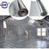 Customize heat insulation adhesive aluminum bitumen alu foil woven scrim cloth material foil sheet for windows
