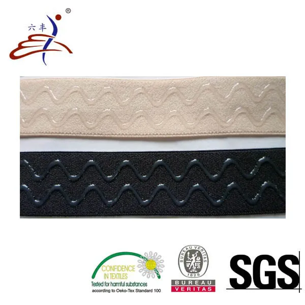 Zigzag Silicone Gripper Elastic For Clothes Buy Silicone Grip