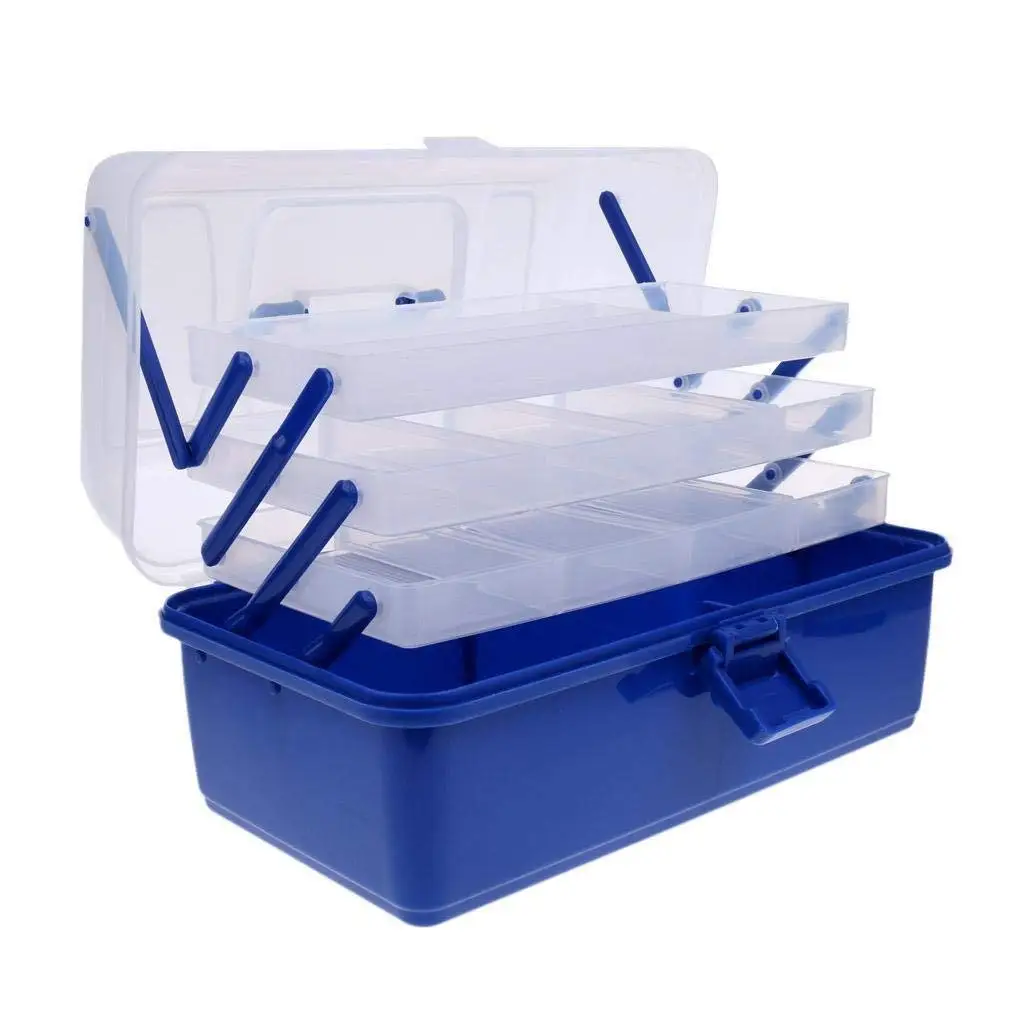 tackle box with supplies