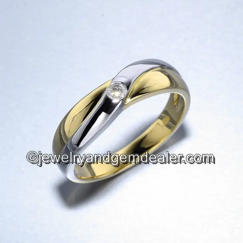 gold diamond ring for girl